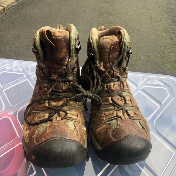 Keen 1002249 Utility Men's Brown Leather Waterproof HWork Boots Outdoor Size 8.5 - Picture 3 of 13